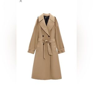 Zara Belted Trench Coat